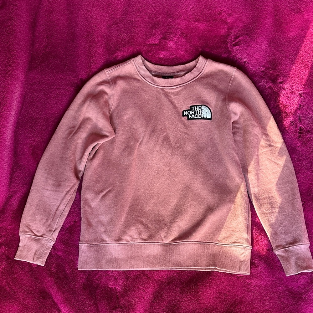 The North Face Light Pink Crewneck Sweatshirt